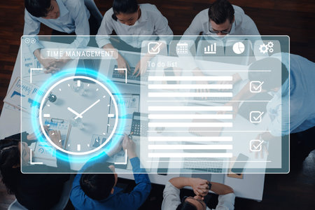 Smart time management dashboard enhances task organization, boosts workflow efficiency, and helps...