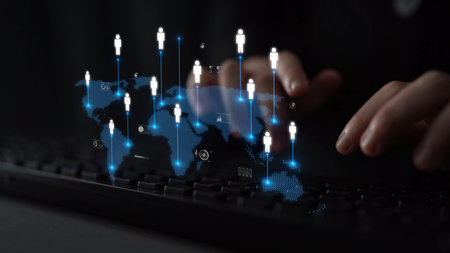 People networking, business connections, digital networking platforms, professional collaboration,...