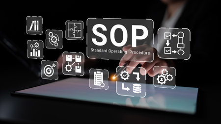 Standard Operating Procedure improves process automation, workflow efficiency, and operational structure Parseの写真素材