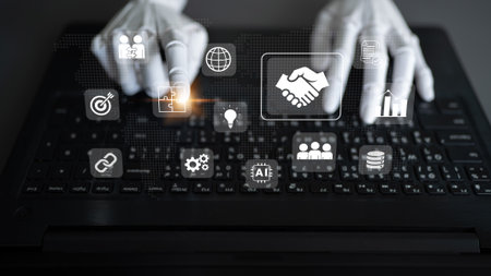 Artificial intelligence strengthens partnership business strategy and collaboration to enhance...