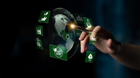 Sustainable business uses eco-innovation, climate action, and long-term strategies to meet...