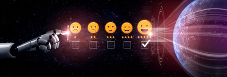 AI analyzes customer reviews with sentiment tools and virtual assistants to improve satisfaction,...