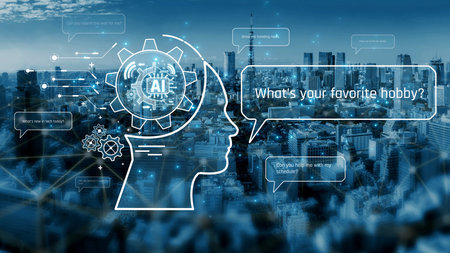 Conversational AI assistant enhances chatbot interaction. AI assistant supports queries, answers...