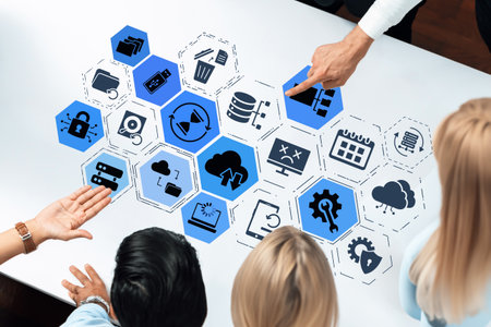 Cloud backup system connects devices through a secure data backup network. Data backup ensures...