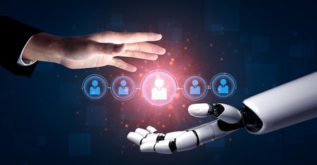 AI expands business networking using smart platforms and virtual assistants to foster digital...