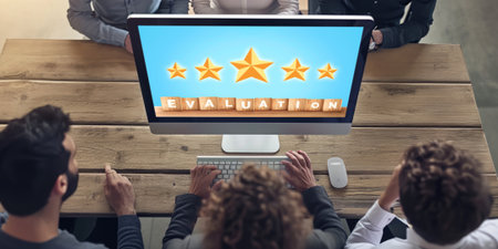 Customer satisfaction and evaluation analysis on brisk software computer for marketing strategy planningの素材