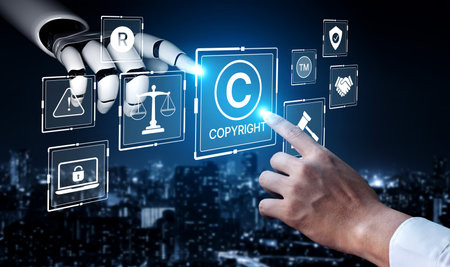 AI protects copyright with automated content verification, IP tracking tools, and digital publishing...