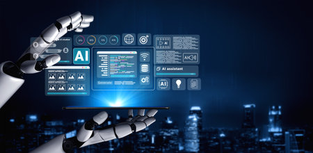 AI integrating chatbot interaction and automated code generation to enhance productivity and...
