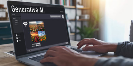 Generative AI virtual assistant tools for prompt engineer and user for ease of engage artificial intelligence AI technology help people to work with generative AI functions by prompting the AI briskの素材