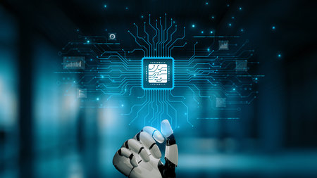 AI Assistant Brain Processor with LLM Technology, Big Data, Machine Learning, Generative AI for...