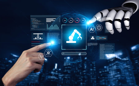 AI assists in developing robotic process automation that enhances manufacturing productivity,...