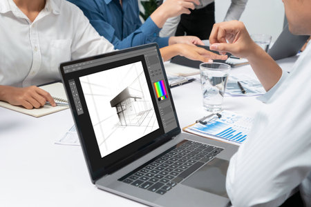 Architectural design brisk software application for architect business and professional designer