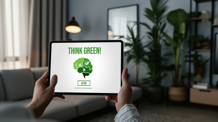 Green business transformation for brisk corporate business to thank green marketing strategyの素材