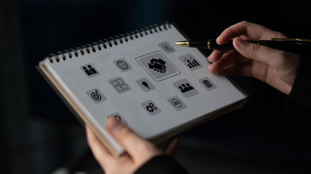 Partnership business strategy enhances collaboration, drives growth, and improves performance in global markets Parseの写真素材