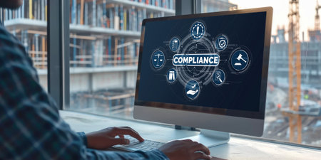 Compliance system for brisk online corporate business to meet quality standardの素材