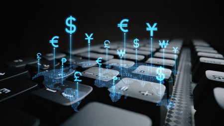 Currency exchange and fintech innovation in global money transfer, digital currency conversion,...