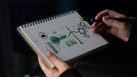 Sustainable business uses eco-innovation, climate action, and long-term strategies to meet...