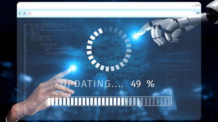 Knowledge upgrade and software update, digital skills improvement, competitive advantage, continuous...