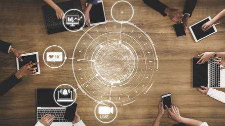 The concept of video marketing increases online engagement. This digital strategy uses compelling video marketing to attract and retain a target audience for business growth. Funnelの写真素材