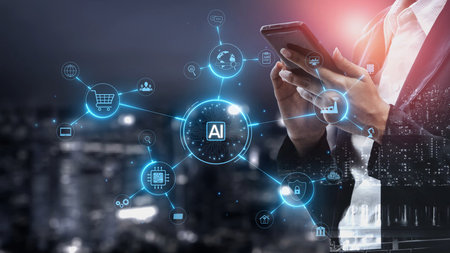 AI network system connects data, security, communication, and intelligence. AI network system...