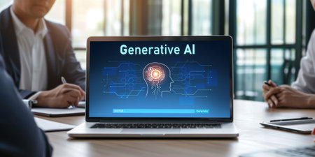 Generative AI virtual assistant tools for prompt engineer and user for ease of engage artificial intelligence AI technology help people to work with generative AI functions by prompting the AI briskの素材