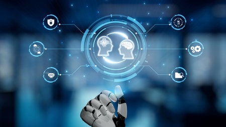 AI Assistant Brain Processor with LLM Technology, Big Data, Machine Learning, Generative AI for...