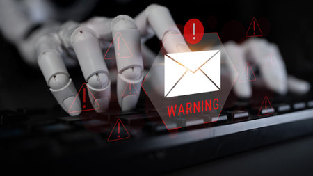 AI supports secure email systems that detect phishing attacks, block harmful attachments, and strengthen digital communication safety. Parseの写真素材