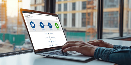 Delivery tracking system for e-commerce and brisk online business to timely goods transportation and deliveryの素材