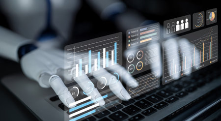 AI enables smart data visualization tools that analyze patterns, predict trends, and provide...
