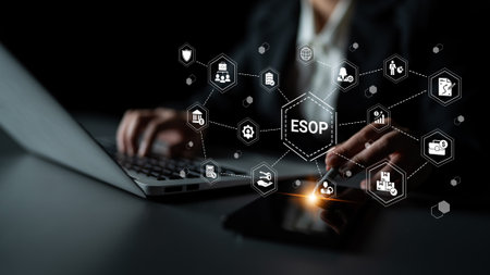 ESOP incentive system enhances employee growth program, reward structure, and engagement Parseの写真素材