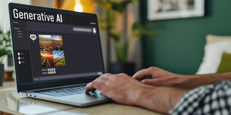 Generative AI virtual assistant tools for prompt engineer and user for ease of engage artificial intelligence AI technology help people to work with generative AI functions by prompting the AI briskの素材