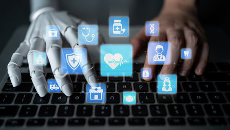 Artificial intelligence supports healthcare and medical service, improving diagnosis, enhancing...