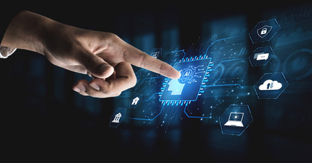 AI system integration connects AI, system, and integration across digital networks to enhance...