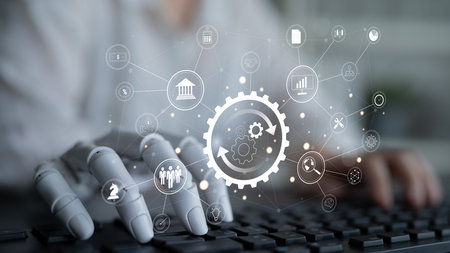 Using AI for business process automation and operations management. A concept for integrating and...