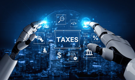 An AI assistant automates the tax preparation process by analyzing financial documents. This smart...