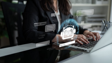 AI assistant with LLM, big data, machine learning, and generative AI powers prompt engineering and...