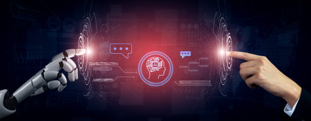 AI generating intelligent data connections and automating communication through neural processing to...