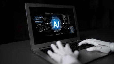 A generative AI assistant displays a dashboard for managing business strategy. The system provides...