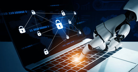 AI strengthens cybersecurity with smart threat detection, virtual firewalls, and automated systems...