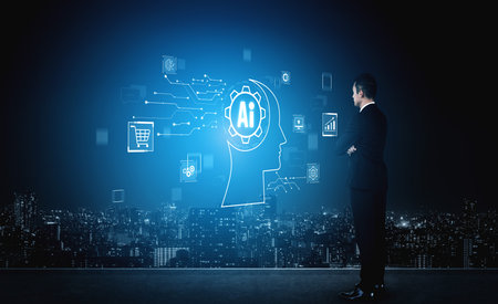 AI assistant with LLM, big data, machine learning, and generative AI powers prompt engineering and...