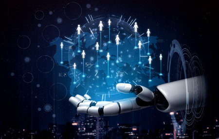 AI expands business networking using smart platforms and virtual assistants to foster digital...