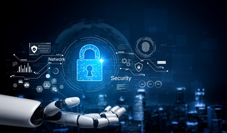 AI drives business growth with smart planning tools, innovation metrics, and predictive analytics for success beyond 2025.の写真素材