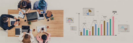 Strategic business planning drives growth, expansion, and innovation using metrics and roadmaps to...