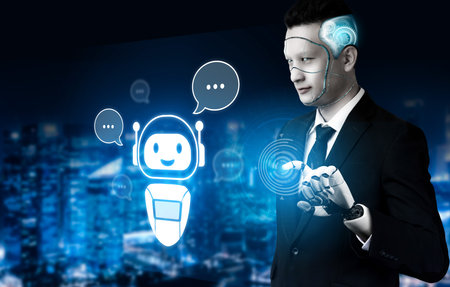 AI chatbot supports smart communication with users, providing automated answers and support through...