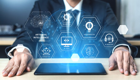 AI learning system involves deep learning, supervised machine learning, and natural language...