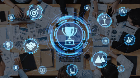 Business achievement involves goal setting, achievement milestones, and achievement recognition....