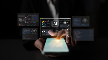An AI development environment dashboard. This platform provides tools for coding, data science, and...