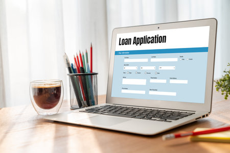 Online loan application form for modish digital information collection on the internet network