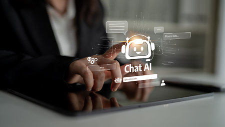 AI assistant with LLM, big data, machine learning, and generative AI powers prompt engineering and...