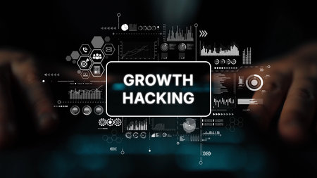 Innovative Growth Hacking Strategies for Digital Marketing Success with Data Analytics Visuals and...